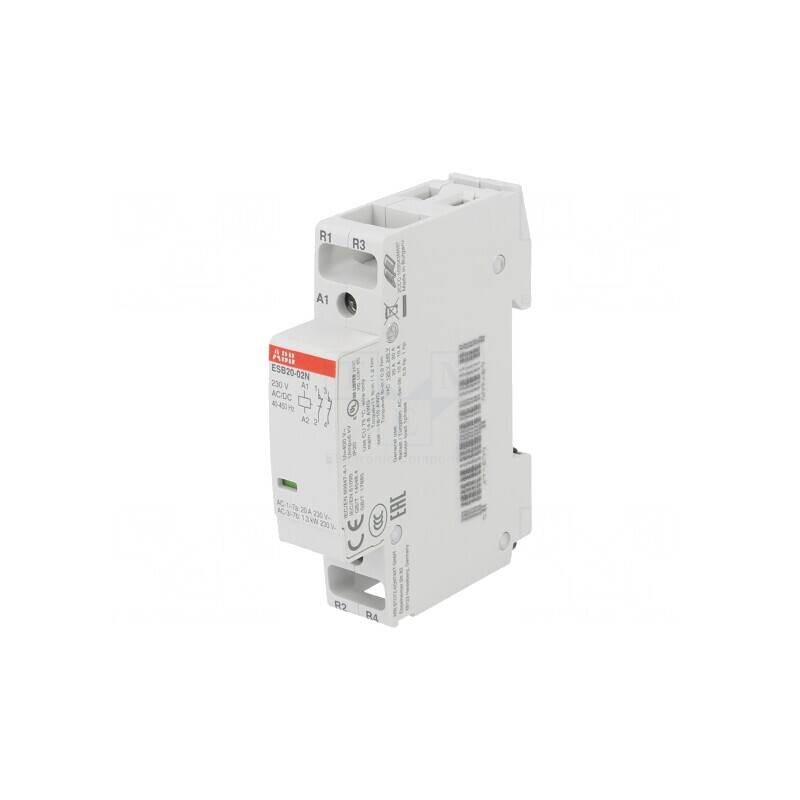 Contactor 2P 16A 230V NO | Electronic-mag.ro | Componente Electronice