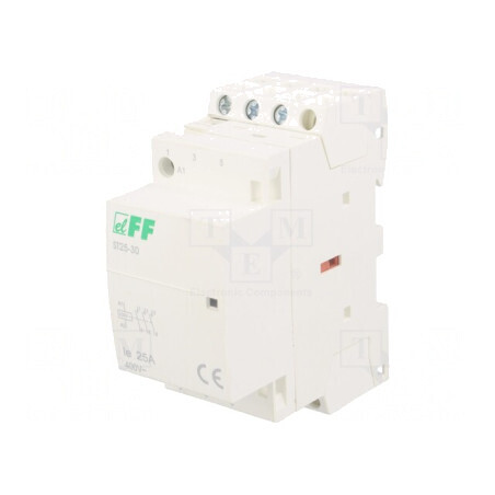 Contactor 3-poli 25A 230VAC NO IP20 | Electronic-mag.ro | Componente Electronice