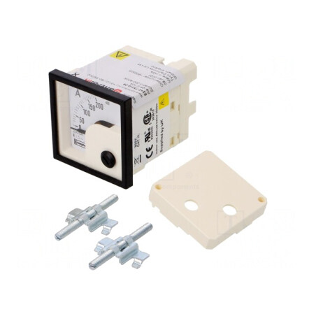 Ampermetru pe panou AC 0-200A/400A True RMS Clasa 1.5 | Electronic-mag.ro | Componente Electronice