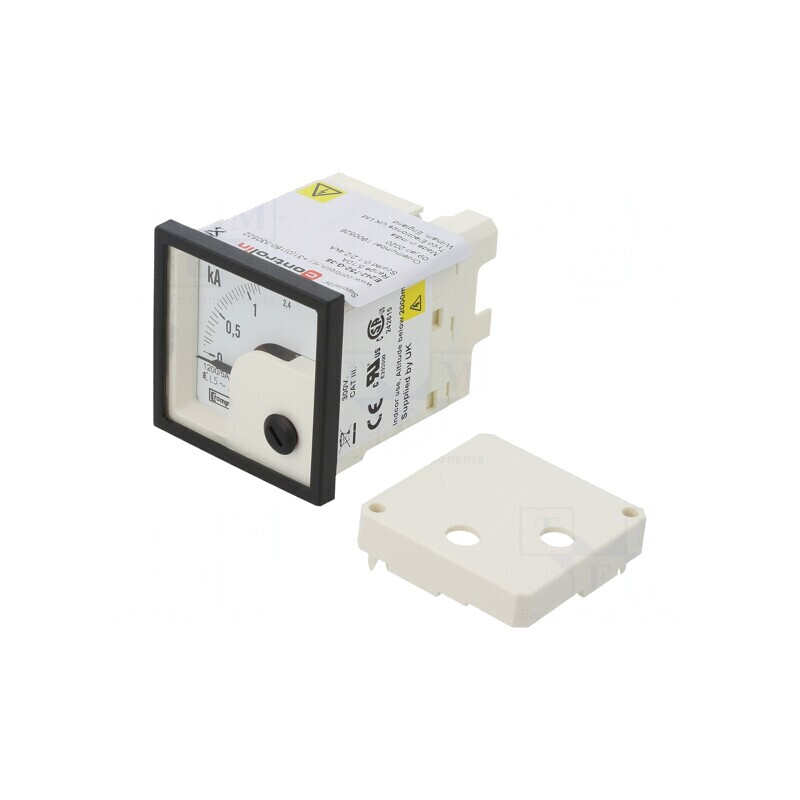 Ampermetru Panou AC True RMS 1,2kA/2,4kA Clasa 1.5 | Electronic-mag.ro | Componente Electronice