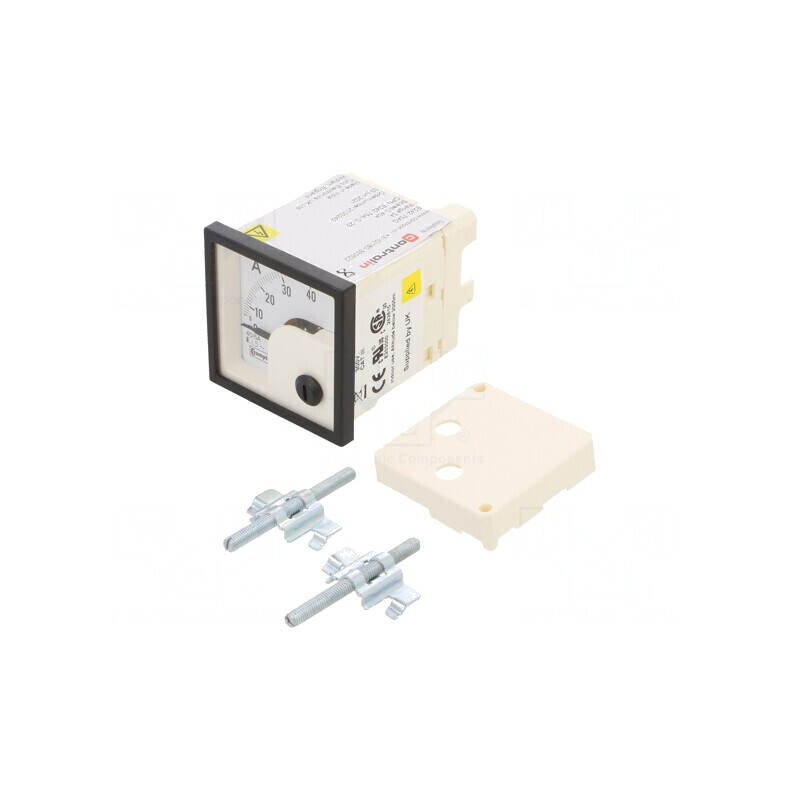Ampermetru de Panou AC 0-40A True RMS Clasa 1.5 50-60Hz | Electronic-mag.ro | Componente Electronice Ampermetru de Panou AC 0-40A True RMS Clasa 1.5 50-60Hz | Electronic-mag.ro | Componente Electronice