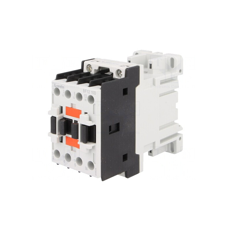 Contactor 3-Poli NO, 3 Contacte Auxiliare NO, 220VDC, 12A | Electronic-mag.ro | Componente Electronice