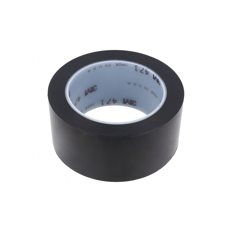 Bandă de marcare neagră 33m x 50mm | Electronic-mag.ro | Componente Electronice
