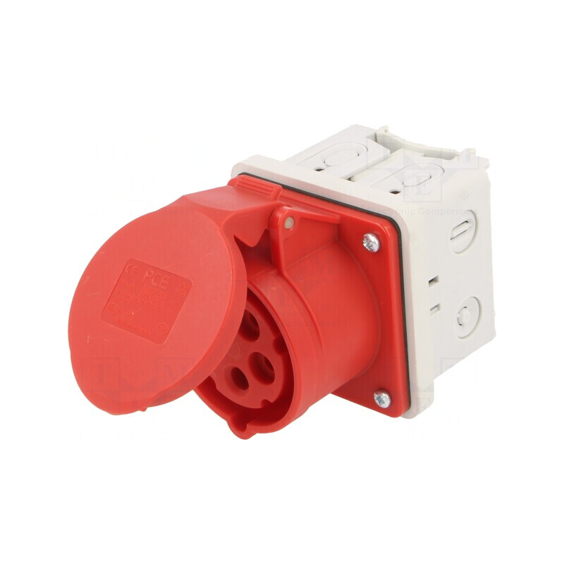 Conector AC Trifazat 16A 400VAC IP44 | Electronic-mag.ro | Componente Electronice