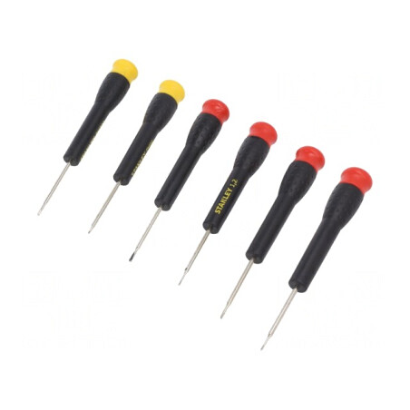 Kit Șurubelnițe Precizie Phillips și Plată cu Cutie Plastic | Electronic-mag.ro | Componente Electronice