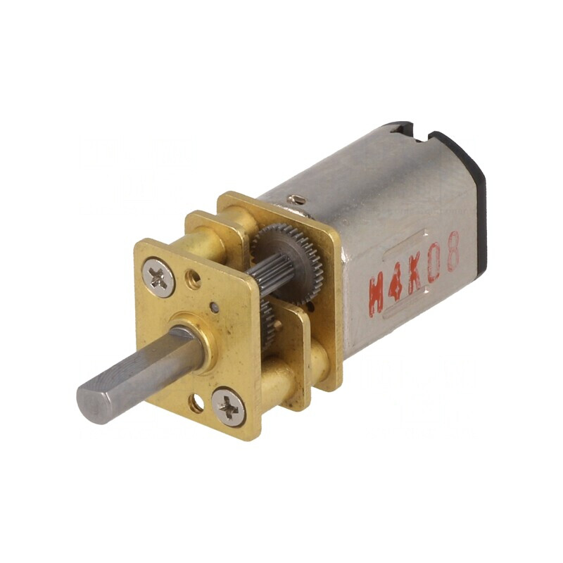 Motor DC cu Transmisie 6V 1,6A Ax D 100:1 | Electronic-mag.ro | Componente Electronice
