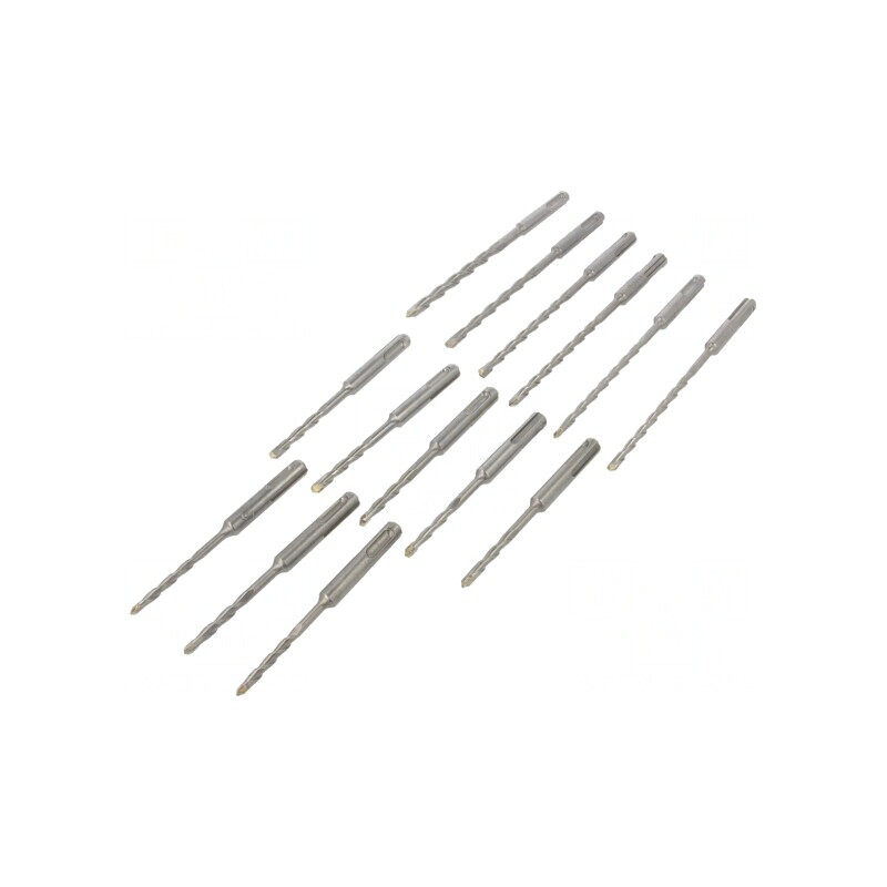Set 14 Burghie Beton și Oțel cu Geantă | Electronic-mag.ro | Componente Electronice