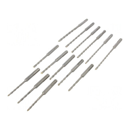 Set 14 Burghie Beton și Oțel cu Geantă | Electronic-mag.ro | Componente Electronice
