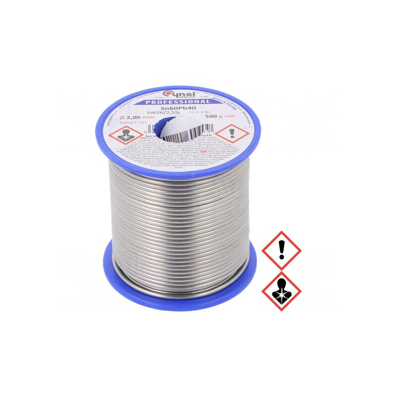 Sârmă de lipit cu plumb 2mm 0,5kg 190°C | Electronic-mag.ro | Componente Electronice
