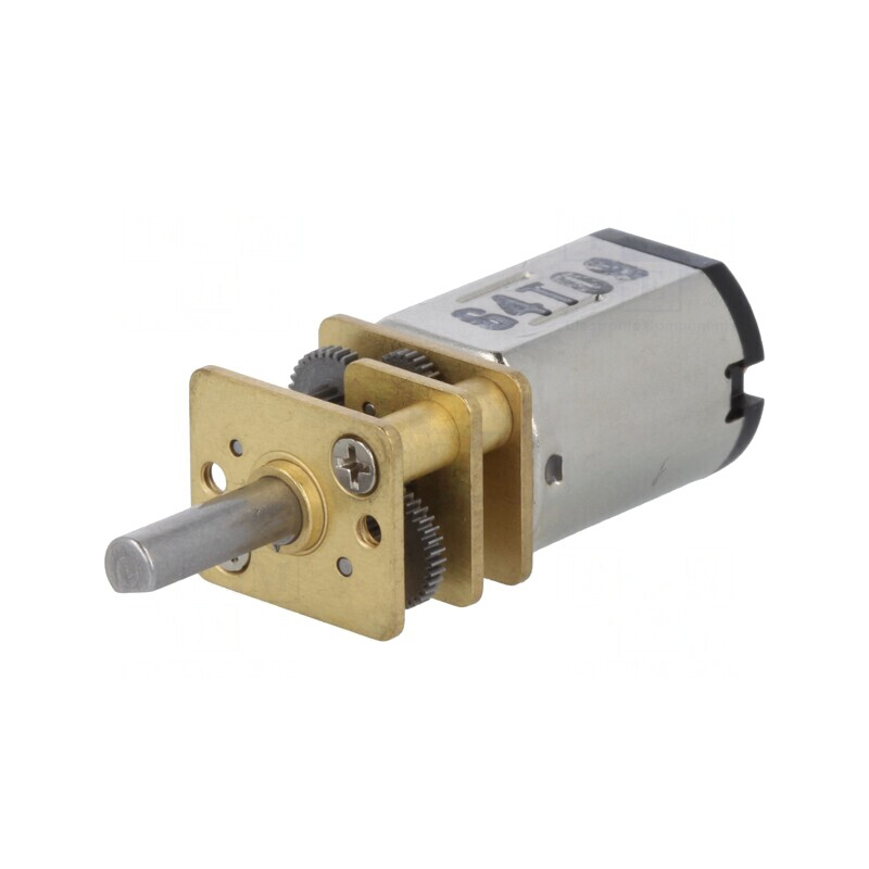 Motor DC cu Transmisie HPCB 6V 1,5A Ax Crestătură D 210:1 | Electronic-mag.ro | Componente Electronice