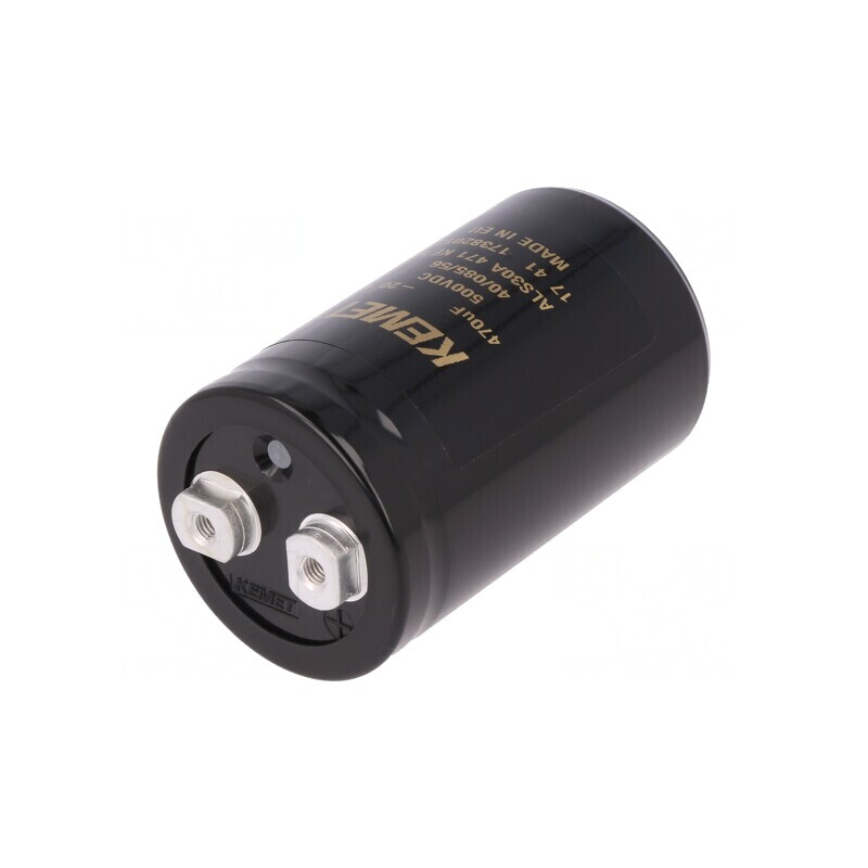 Condensator Electrolitic 470uF 500VDC 51x82mm | Electronic-mag.ro | Componente Electronice