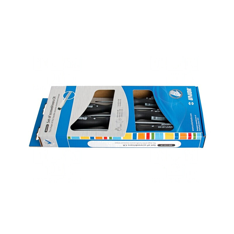 Set Șurubelnițe Plată CR - 5 Bucăți | Electronic-mag.ro | Componente Electronice