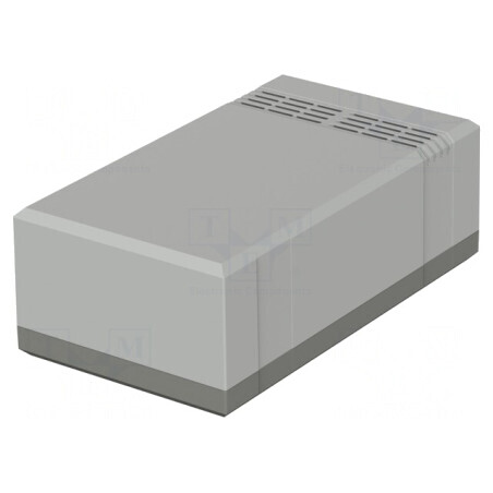 Carcasă universală ventilată 112x200x70mm ELEGANT | Electronic-mag.ro | Componente Electronice