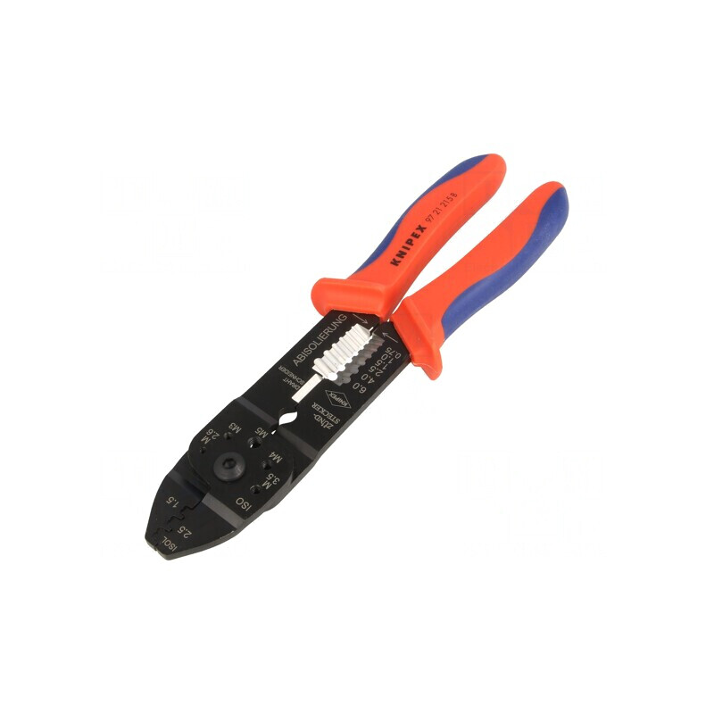 Unealtă de Sertizare Conectori Neizolați 0,5-2,5mm² 230mm | Electronic-mag.ro | Componente Electronice