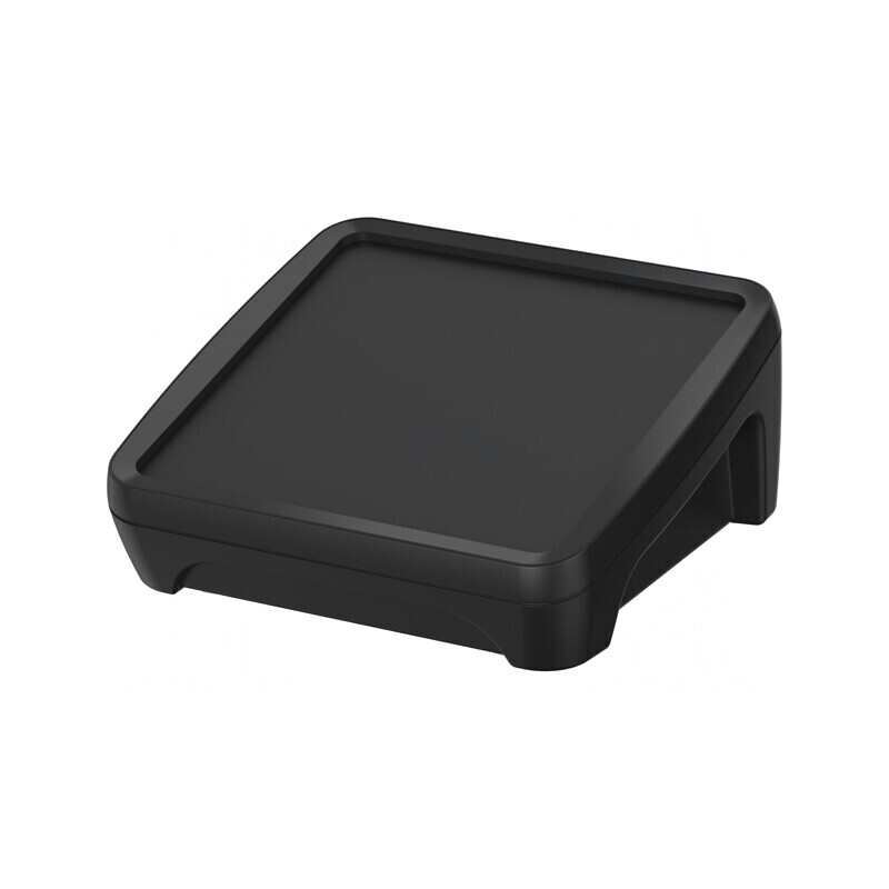 Carcasă Desktop BoPad X Neagră ABS 122mm x 118mm x 57.6mm | Electronic-mag.ro | Componente Electronice
