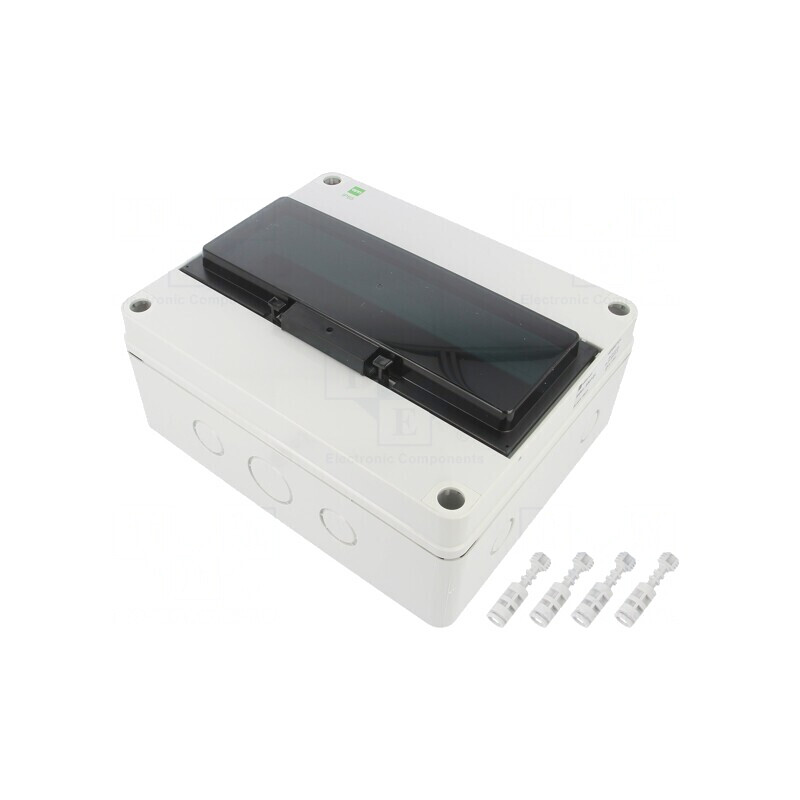 Carcasă pentru aparatură modulară IP65 gri deschis  | Electronic-mag.ro | Componente Electronice