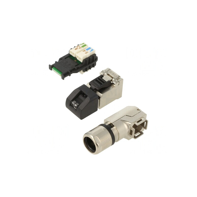 'Conector RJ45 CAT6A Ecranat AWG22' | Electronic-mag.ro | Componente Electronice