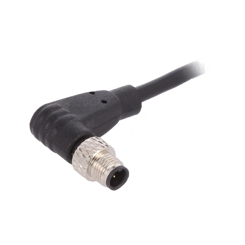 Conector M5 Mufă Tată 3 PIN 1A Unghi IP67 60V | Electronic-mag.ro | Componente Electronice Conector M5 Mufă Tată 3 PIN 1A Unghi IP67 60V | Electronic-mag.ro | Componente Electronice