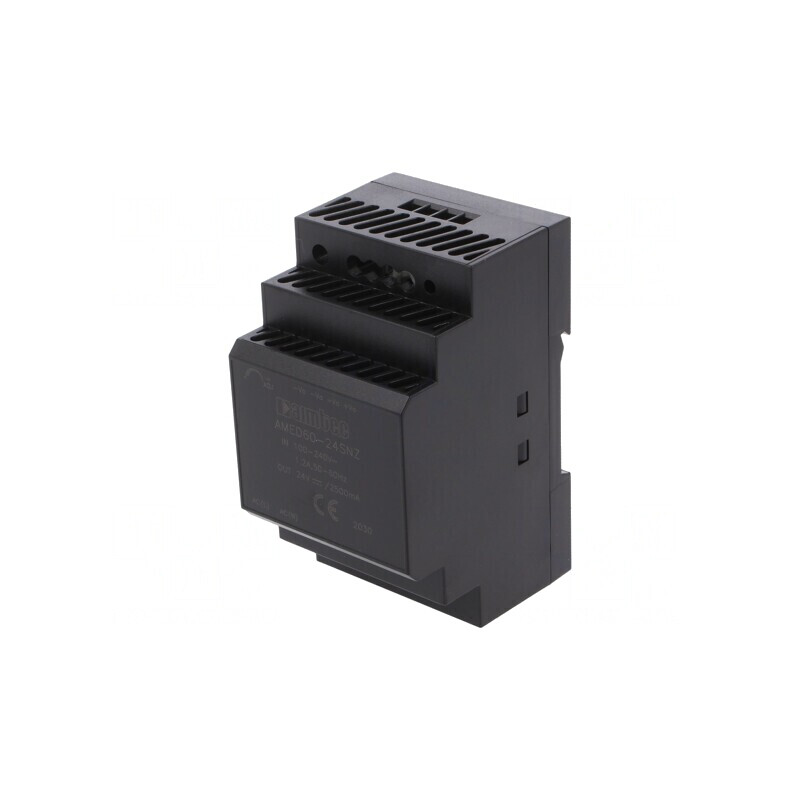 Alimentator Pulsatoriu DIN 60W 24V 2.5A | Electronic-mag.ro | Componente Electronice