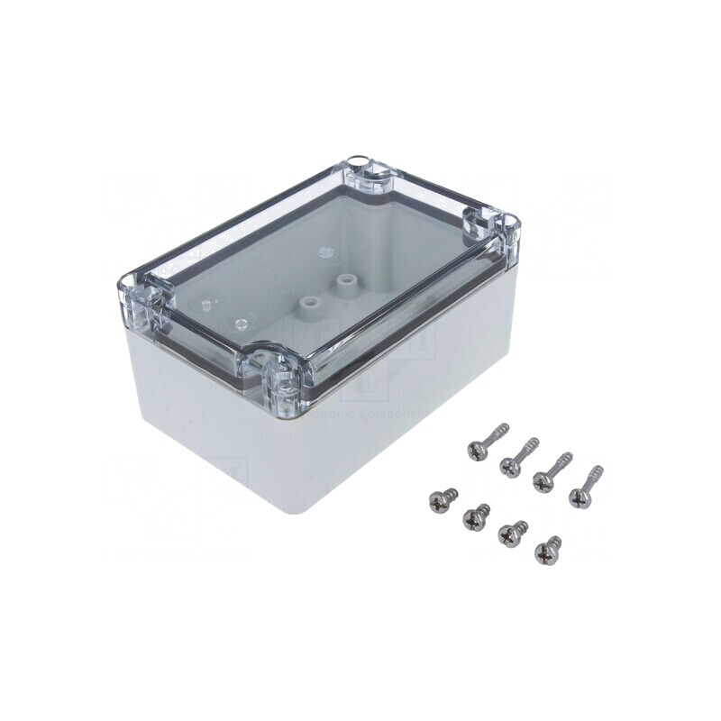 Carcasă universală gri 80x120x55mm IK08 | Electronic-mag.ro | Componente Electronice