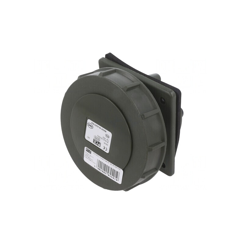 Conector alimentare AC trifazat soclu mamă 16A 400VAC IP67 | Electronic-mag.ro | Componente Electronice