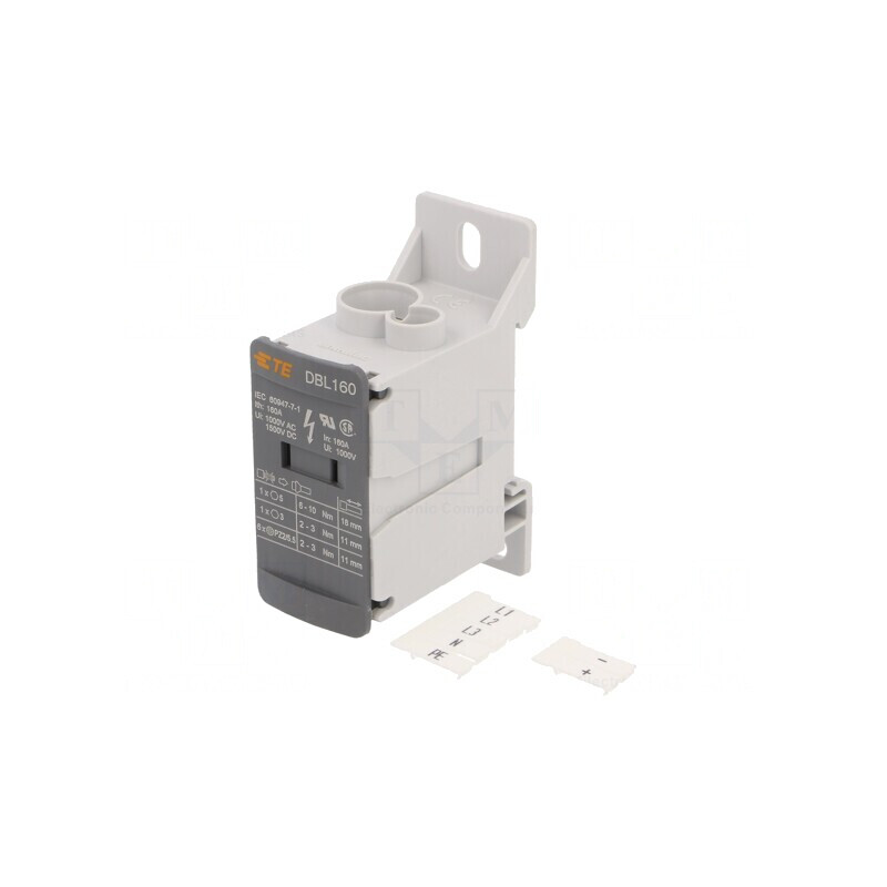 Bloc de distribuție 8 borne 28,2mm | Electronic-mag.ro | Componente Electronice