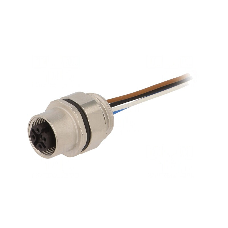 Soclu M12 5 PIN Mamă IP68 DeviceNet/CANopen | Electronic-mag.ro | Componente Electronice