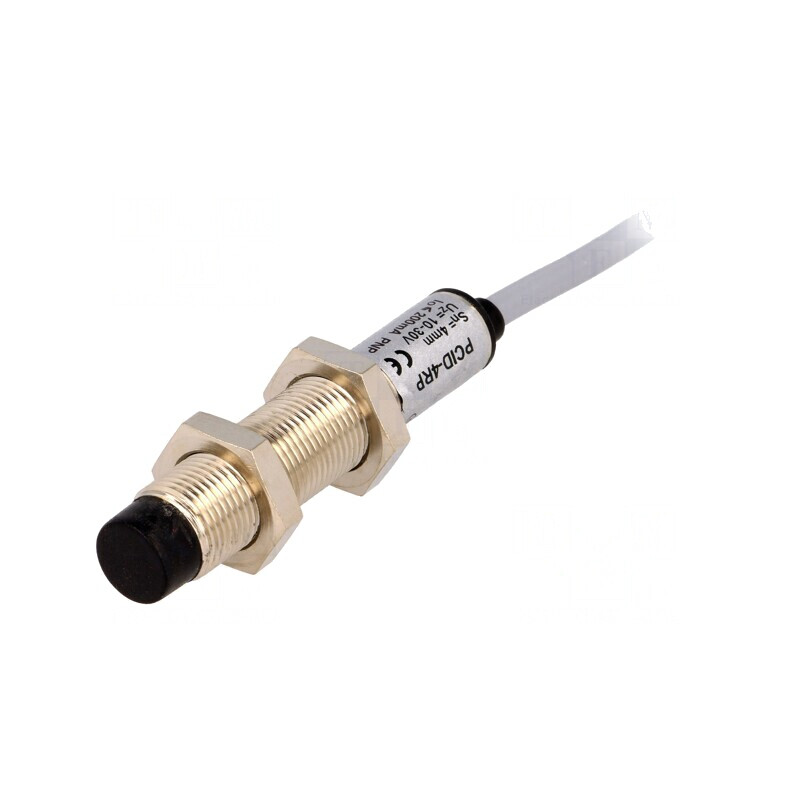 Senzor Inductiv PNP NC 0-4mm 10-30VDC M12 IP67 200mA | Electronic-mag.ro | Componente Electronice