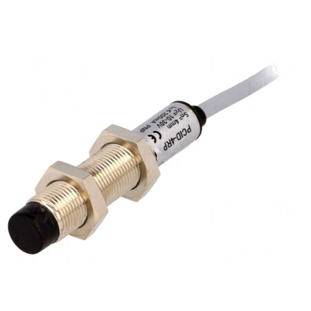 Senzor Inductiv PNP NC 0-4mm 10-30VDC M12 IP67 200mA | Electronic-mag.ro | Componente Electronice