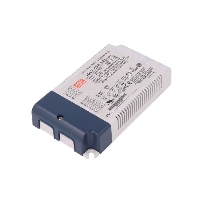 Alimentator LED 65W 36V 1,8A IP20 | Electronic-mag.ro | Componente Electronice