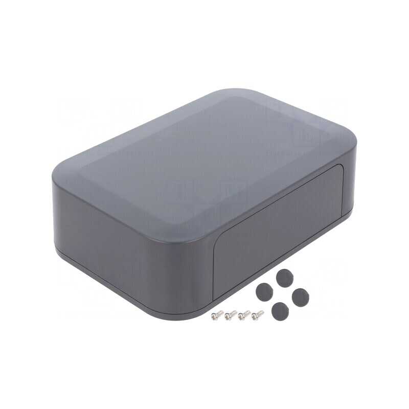 Carcasă ABS Gri Închis 200x135x60mm | Electronic-mag.ro | Componente Electronice