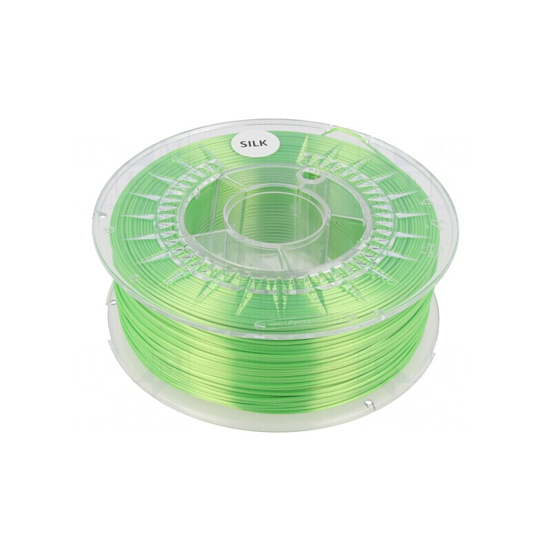 Filament 3D Silk Verde Deschis 1.75mm 1kg | Electronic-mag.ro | Componente Electronice