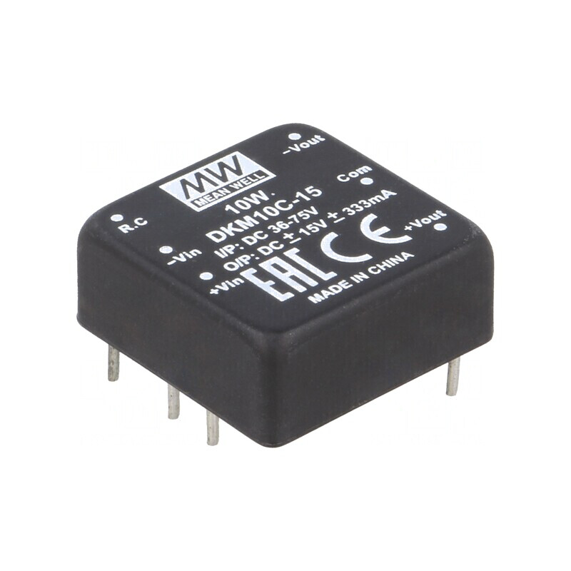 Convertor DC/DC 10W 36-75V la 15V/-15V | Electronic-mag.ro | Componente Electronice