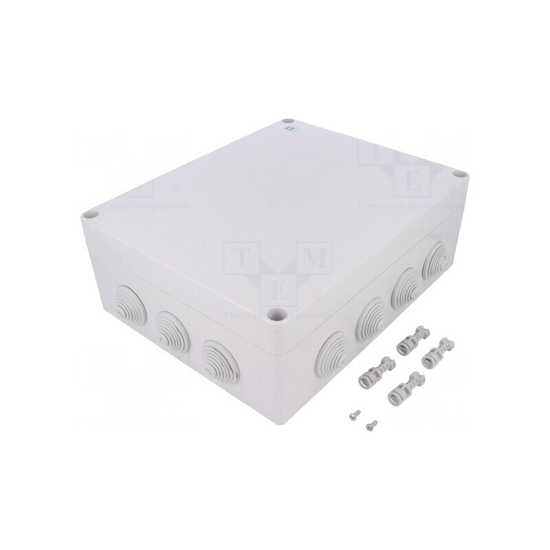 Cutie de conexiuni IP55 gri 282x342x115mm | Electronic-mag.ro | Componente Electronice Cutie de conexiuni IP55 gri 282x342x115mm | Electronic-mag.ro | Componente Electronice