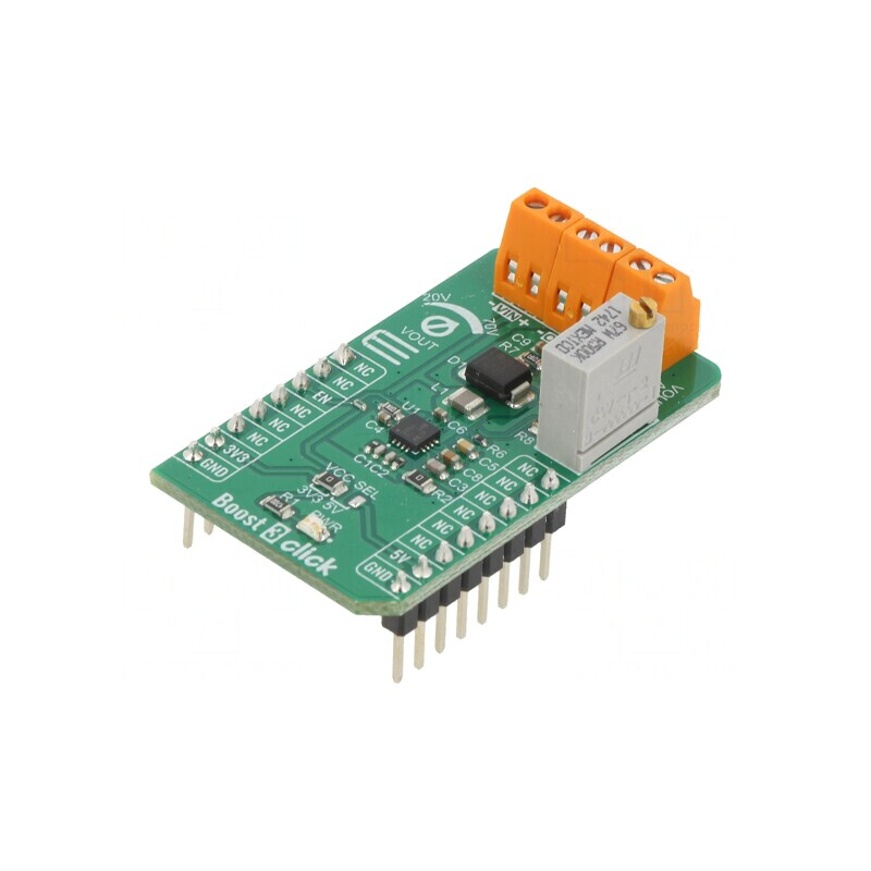 BOOST 3 CLICK - Adaptor DC/DC GPIO TPS61391 Placă Prototip | Electronic-mag.ro | Componente Electronice BOOST 3 CLICK - Adaptor DC/DC GPIO TPS61391 Placă Prototip | Electronic-mag.ro | Componente Electronice