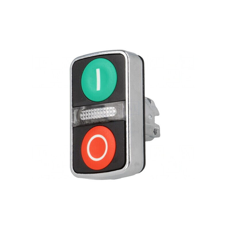 Comutator dublu 22mm roșu/verde IP66 | Electronic-mag.ro | Componente Electronice