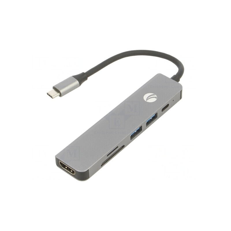 Adaptor USB 3.0 Nichelat 0.15m Negru 5Gbps 60W | Electronic-mag.ro | Componente Electronice