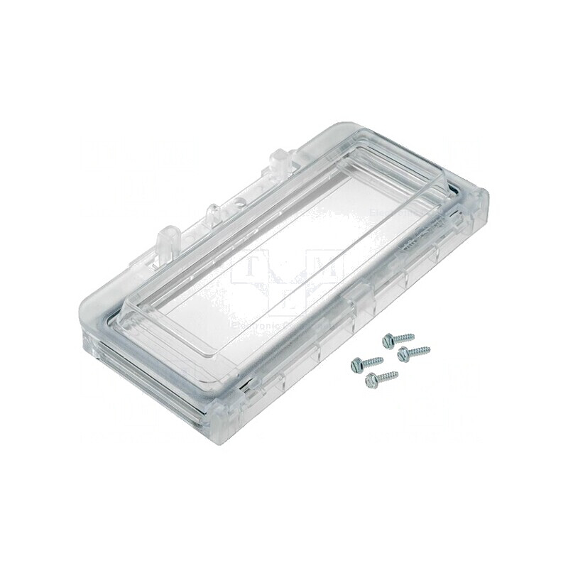 Ferestre de Inspecție Policarbonat 162x77x25mm IP54 | Electronic-mag.ro | Componente Electronice