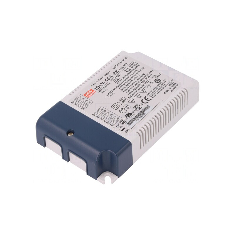 Alimentator LED 45W 36V IP20 | Electronic-mag.ro | Componente Electronice