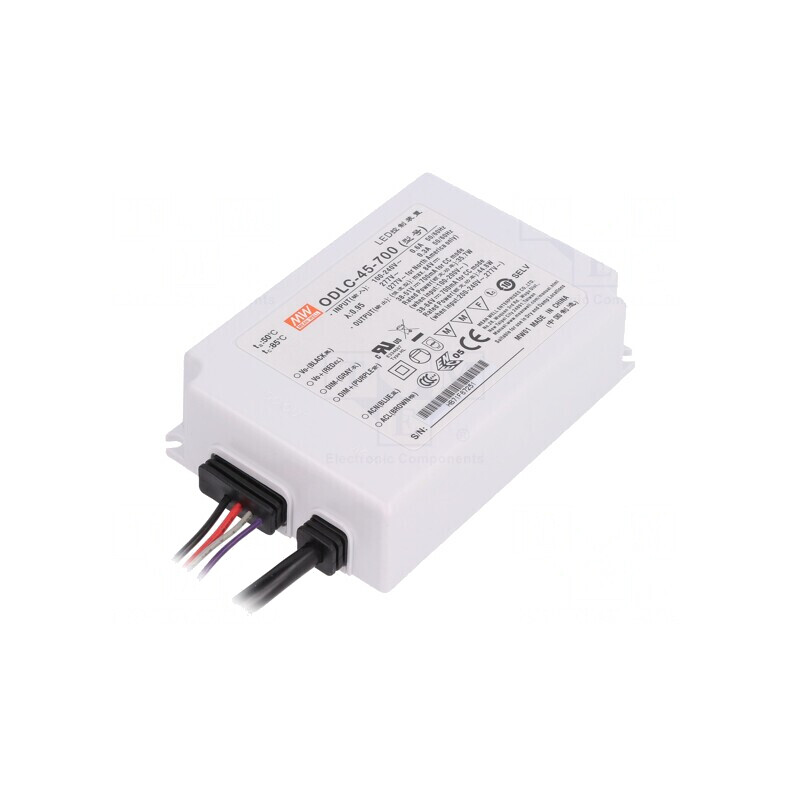 Alimentator LED 45W 700mA IP67 | Electronic-mag.ro | Componente Electronice