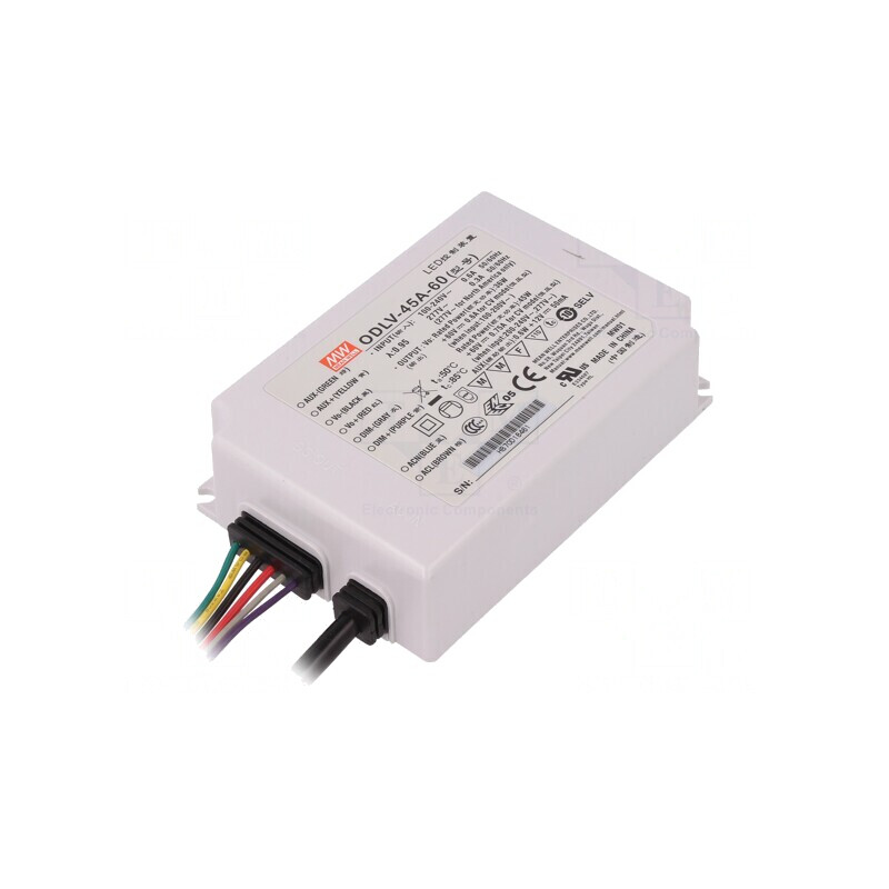 Alimentator LED 45W 60V IP67 | Electronic-mag.ro | Componente Electronice