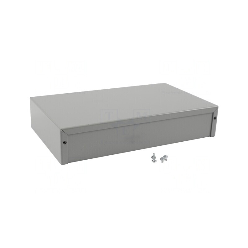 Carcasă Universală din Oțel Natural 152x254x51mm | Electronic-mag.ro | Componente Electronice