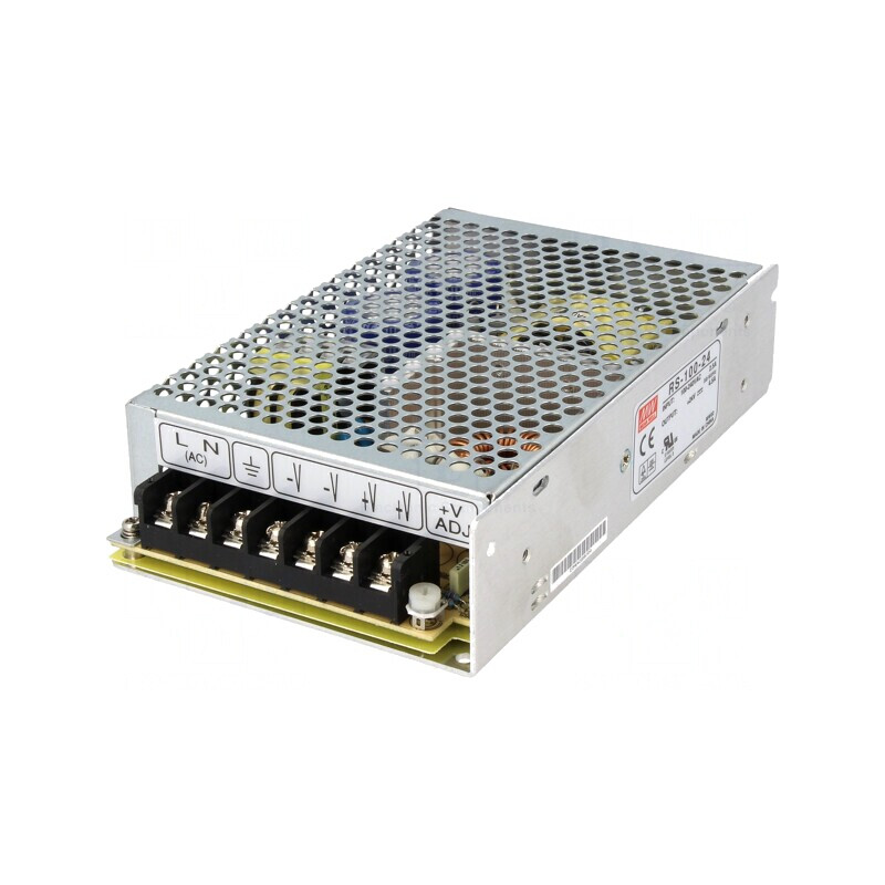 Alimentator Pulsatoriu Modular 100W 24VDC | Electronic-mag.ro | Componente Electronice