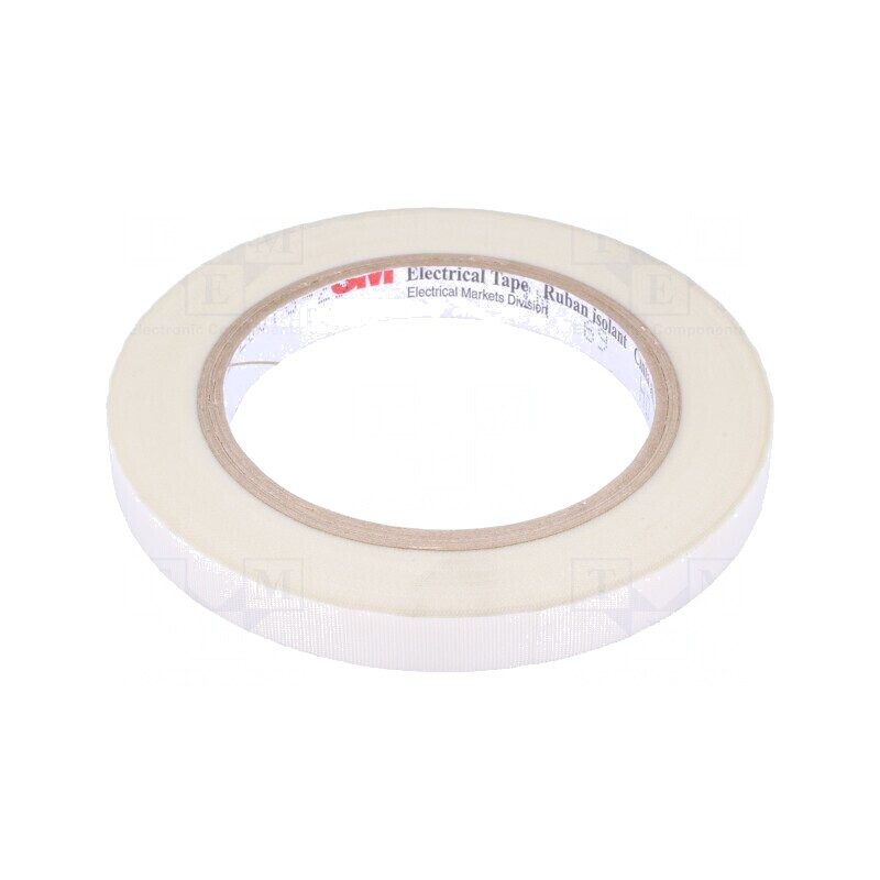 Bandă Electroizolantă Albă 12mm x 33m 3M | Electronic-mag.ro | Componente Electronice