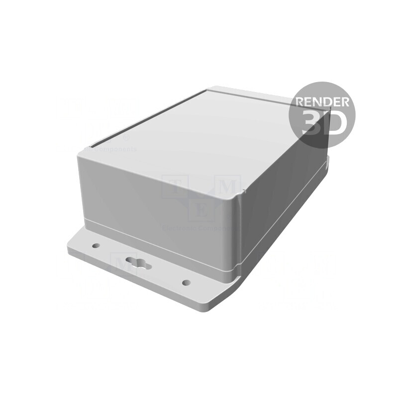 Carcasă Universală 120x180x62mm cu Lame de Fixare | Electronic-mag.ro | Componente Electronice
