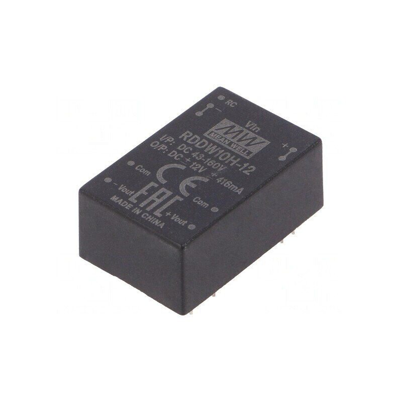 Convertor DC/DC 10W 43-160V la 12V/-12V | Electronic-mag.ro | Componente Electronice