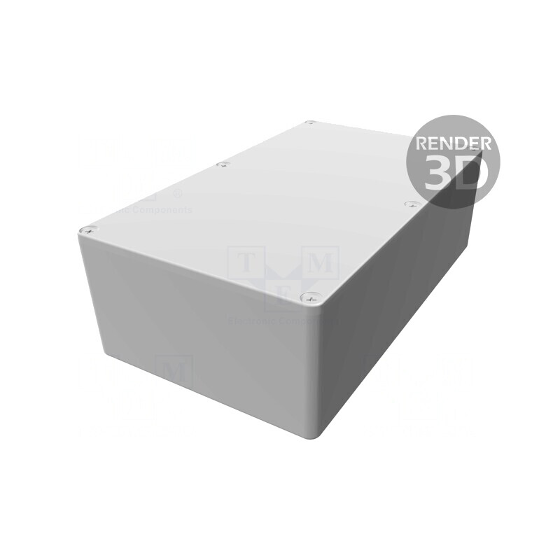 Carcasă Universală Aluminiu 120x200x64mm 1590WDE | Electronic-mag.ro | Componente Electronice
