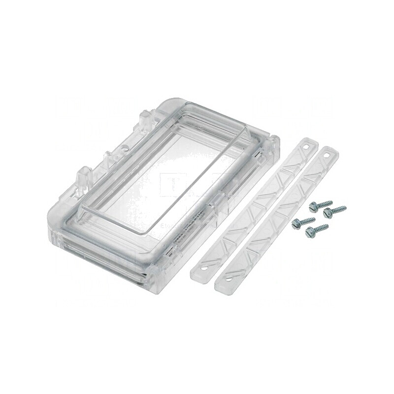 Ferestre de Inspecție Policarbonat 130x77x25mm IP54 | Electronic-mag.ro | Componente Electronice