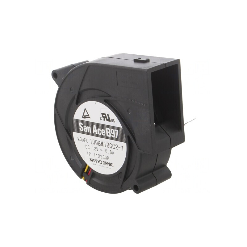 Ventilator DC Blower 12V 97x33mm 49.2m3/h | Electronic-mag.ro | Componente Electronice