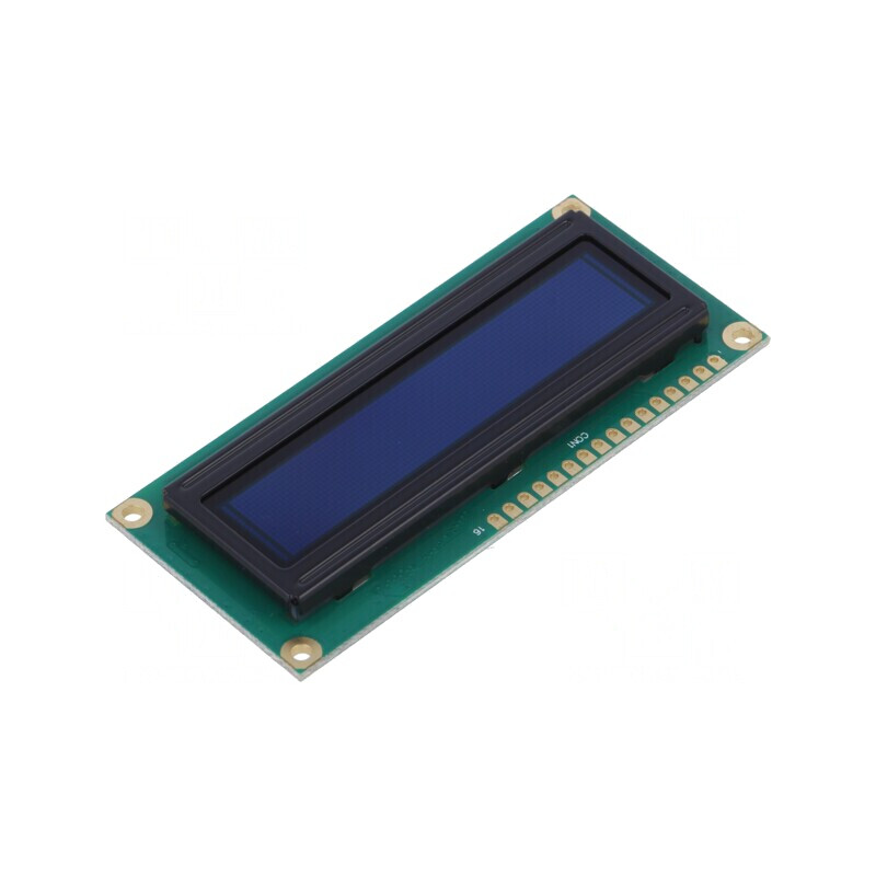 Afișaj OLED Alfanumeric 16x1 Alb 80x36mm | Electronic-mag.ro | Componente Electronice